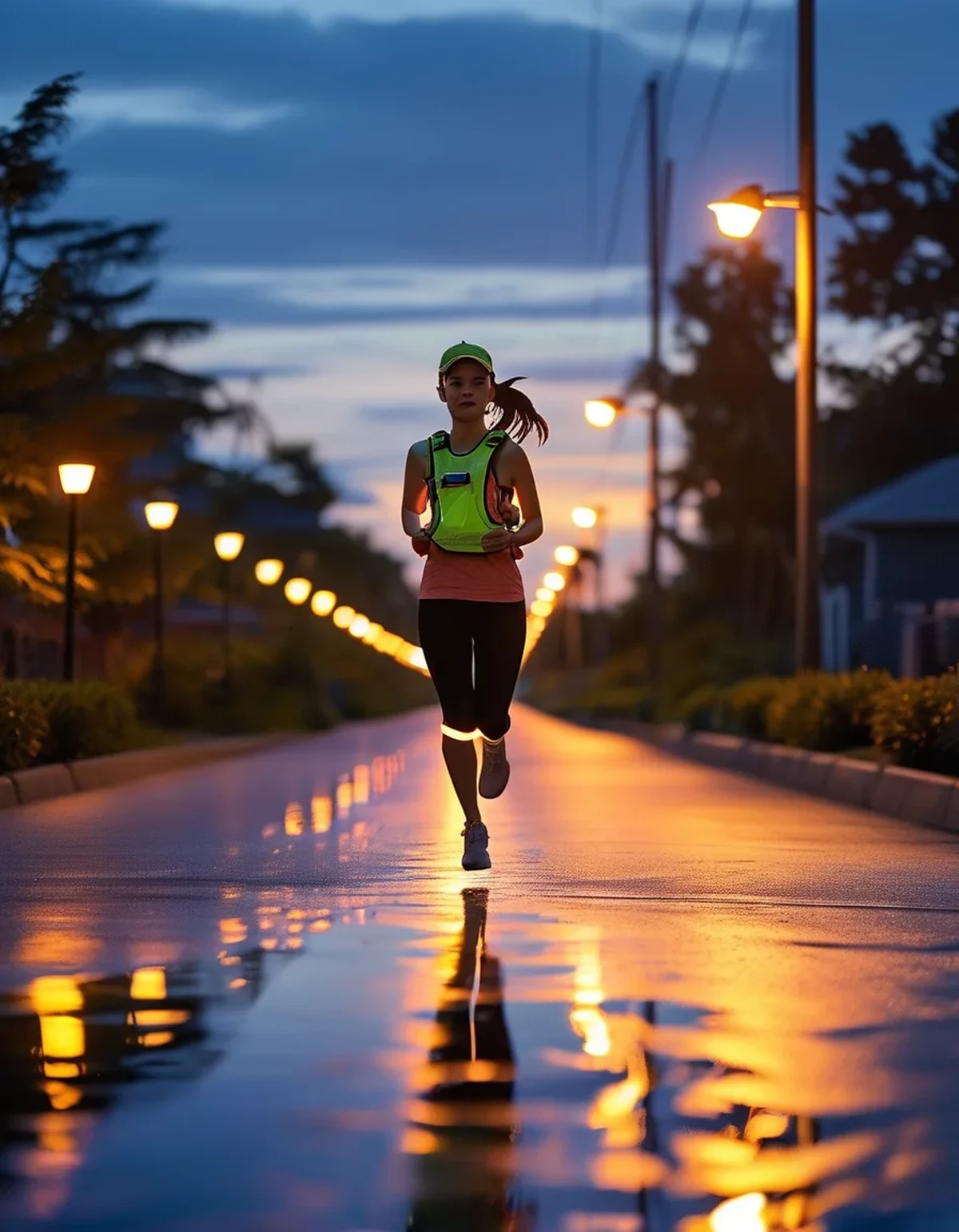 Why Running Your Usual Night Route Backwards Feels Like a Different Route