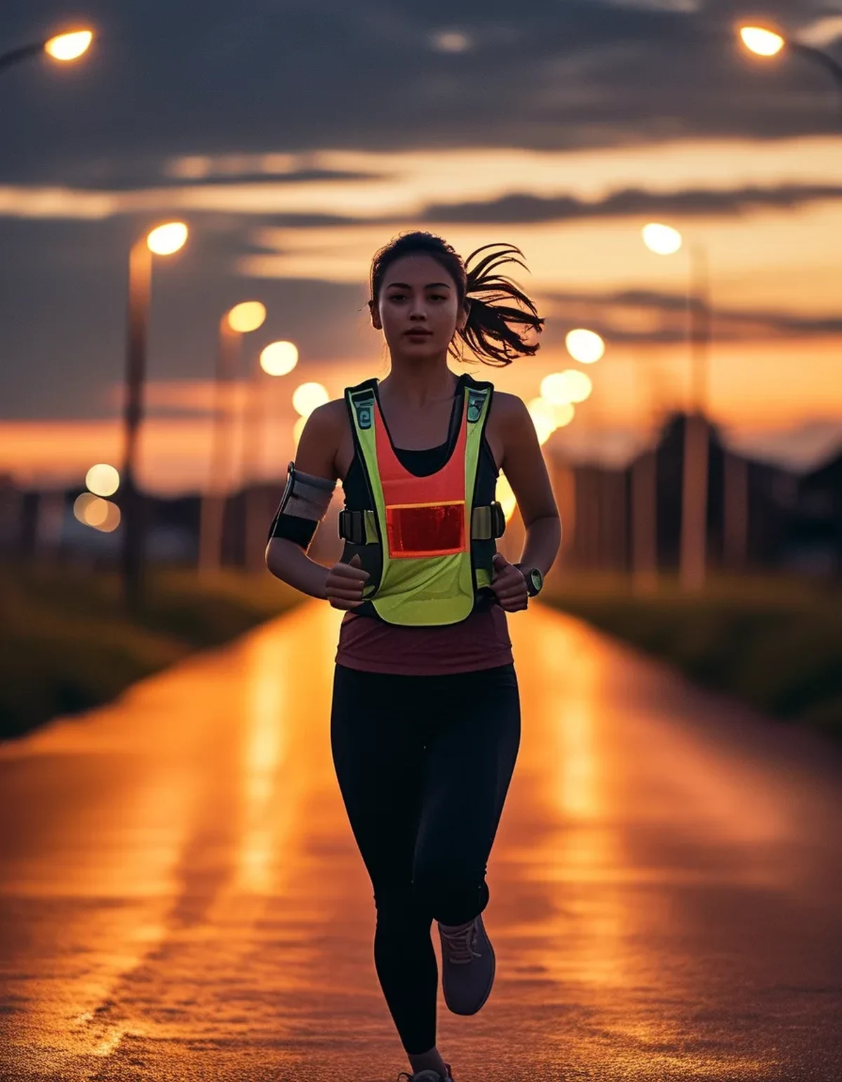 Why Running Your Usual Night Route Backwards Feels Like a Different Route